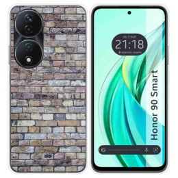 Funda Silicona para Huawei Honor 90 Smart 5G diseño Ladrillo 02 Dibujos
