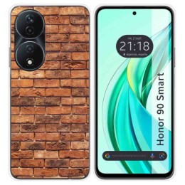 Funda Silicona para Huawei Honor 90 Smart 5G diseño Ladrillo 04 Dibujos
