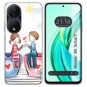 Funda Silicona para Huawei Honor 90 Smart 5G diseño Café Dibujos
