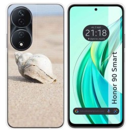 Funda Silicona para Huawei Honor 90 Smart 5G diseño Concha Dibujos