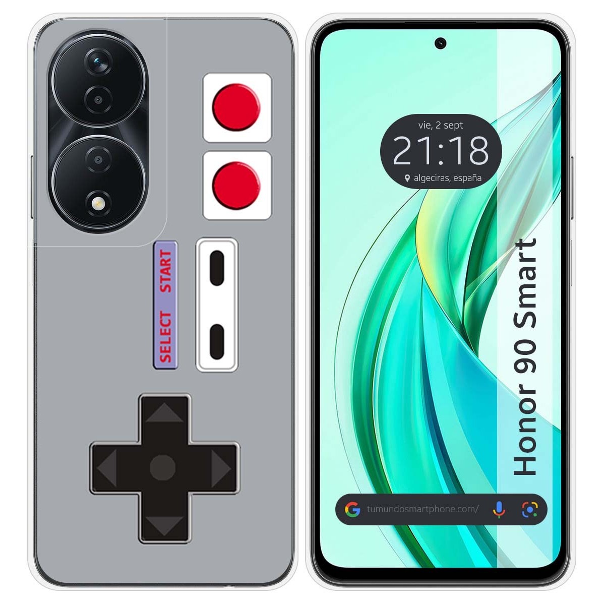 Funda Silicona para Huawei Honor 90 Smart 5G diseño Consola Dibujos