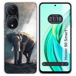Funda Silicona para Huawei Honor 90 Smart 5G diseño Elefante Dibujos