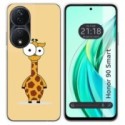 Funda Silicona para Huawei Honor 90 Smart 5G diseño Jirafa Dibujos