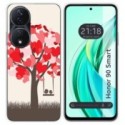 Funda Silicona para Huawei Honor 90 Smart 5G diseño Pajaritos Dibujos