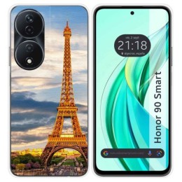 Funda Silicona para Huawei Honor 90 Smart 5G diseño Paris Dibujos