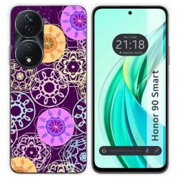 Funda Silicona para Huawei Honor 90 Smart 5G diseño Radial Dibujos