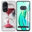 Funda Silicona para Huawei Honor 90 Smart 5G diseño Reloj Dibujos