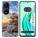 Funda Silicona para Huawei Honor 90 Smart 5G diseño Sunset Dibujos