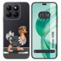 Funda Silicona Transparente para Huawei Honor X8b diseño Avestruz Dibujos