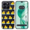 Funda Silicona Transparente para Huawei Honor X8b diseño Pato Dibujos