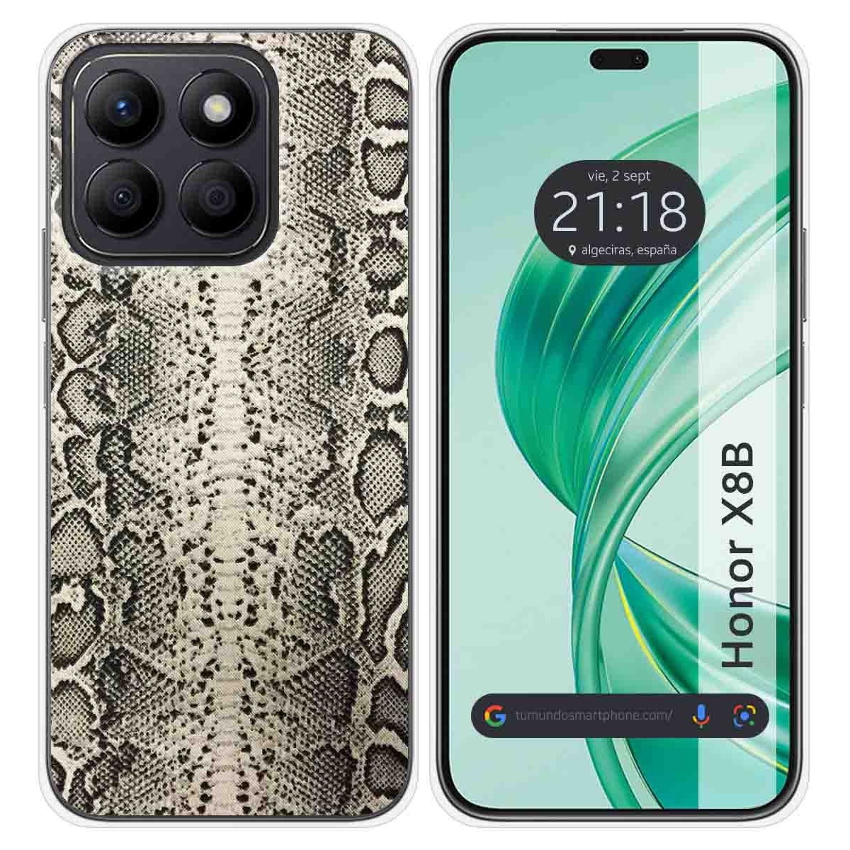 Funda Silicona para Huawei Honor X8b diseño Animal 01 Dibujos