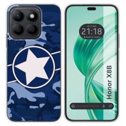 Funda Silicona para Huawei Honor X8b diseño Camuflaje 03 Dibujos