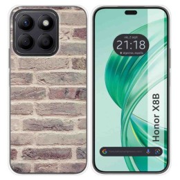 Funda Silicona para Huawei Honor X8b diseño Ladrillo 01 Dibujos