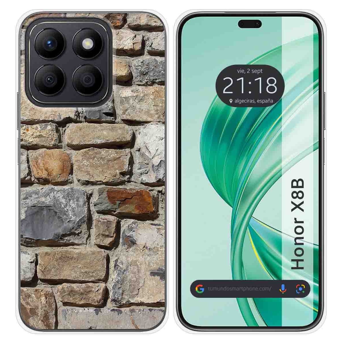 Funda Silicona para Huawei Honor X8b diseño Ladrillo 03 Dibujos