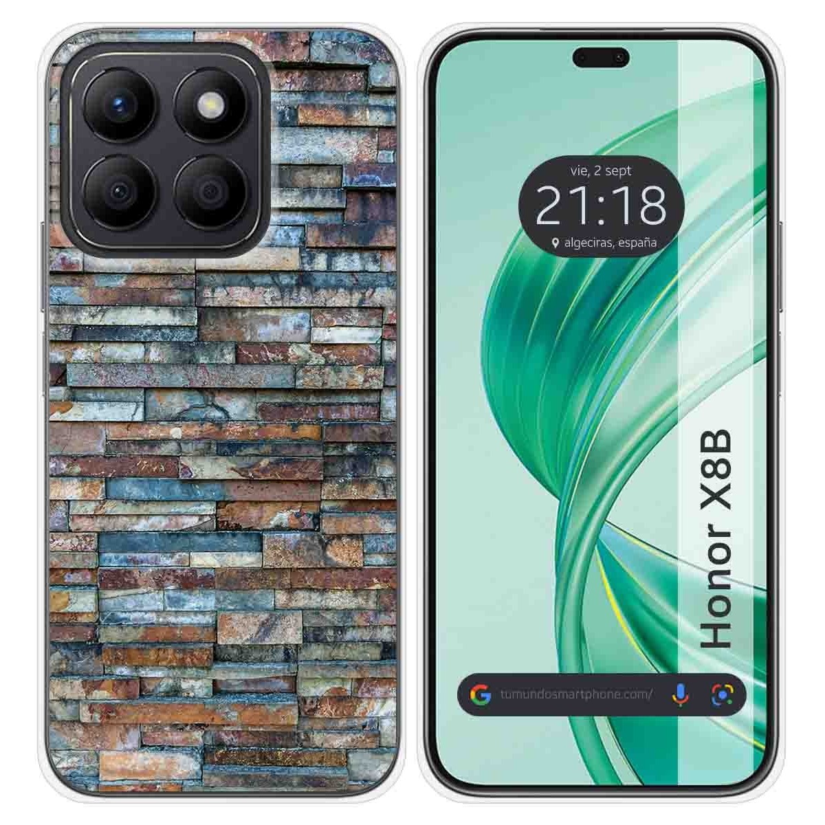 Funda Silicona para Huawei Honor X8b diseño Ladrillo 05 Dibujos