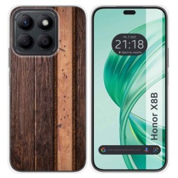 Funda Silicona para Huawei Honor X8b diseño Madera 05 Dibujos