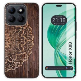 Funda Silicona para Huawei Honor X8b diseño Madera 06 Dibujos