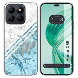 Funda Silicona para Huawei Honor X8b diseño Mármol 02 Dibujos