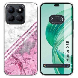 Funda Silicona para Huawei Honor X8b diseño Mármol 03 Dibujos