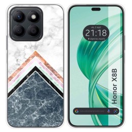 Funda Silicona para Huawei Honor X8b diseño Mármol 05 Dibujos