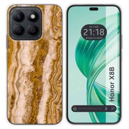 Funda Silicona para Huawei Honor X8b diseño Mármol 10 Dibujos