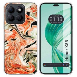 Funda Silicona para Huawei Honor X8b diseño Mármol 12 Dibujos