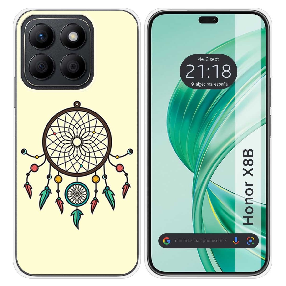 Funda Silicona para Huawei Honor X8b diseño Atrapasueños Dibujos