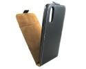 Funda Piel Premium Negra Ultra-Slim para Huawei P20
