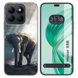 Funda Silicona para Huawei Honor X8b diseño Elefante Dibujos