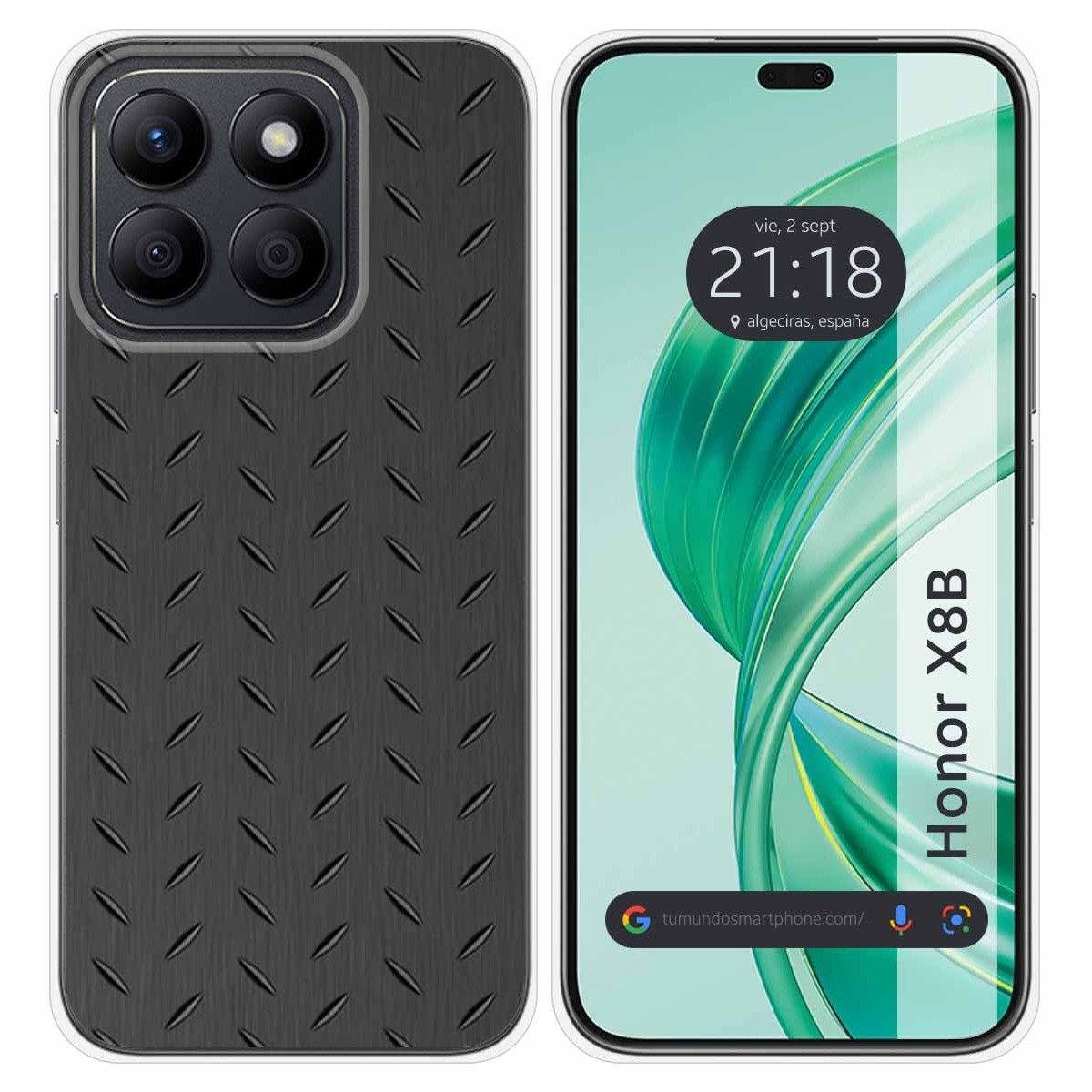 Funda Silicona para Huawei Honor X8b diseño Metal Dibujos