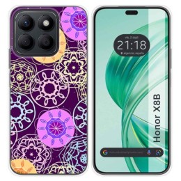 Funda Silicona para Huawei Honor X8b diseño Radial Dibujos
