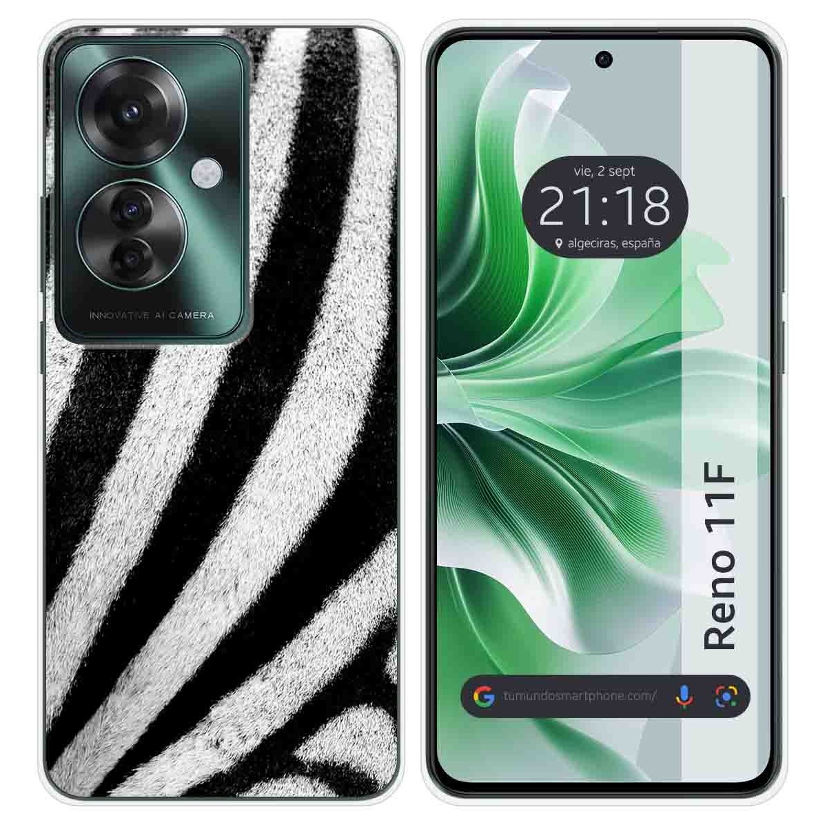 Funda Silicona para Oppo Reno 11F 5G diseño Animal 02 Dibujos