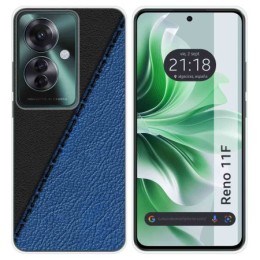 Funda Silicona para Oppo Reno 11F 5G diseño Cuero 02 Dibujos