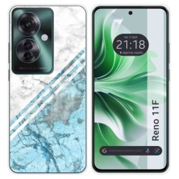 Funda Silicona para Oppo Reno 11F 5G diseño Mármol 02 Dibujos