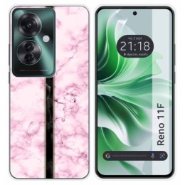 Funda Silicona para Oppo Reno 11F 5G diseño Mármol 04 Dibujos