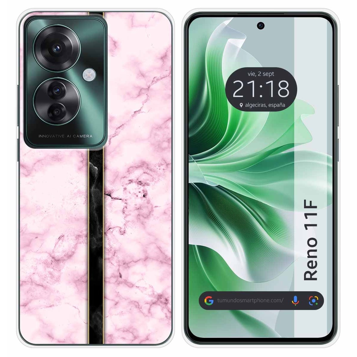 Funda Silicona para Oppo Reno 11F 5G diseño Mármol 04 Dibujos