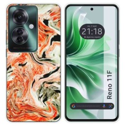 Funda Silicona para Oppo Reno 11F 5G diseño Mármol 12 Dibujos