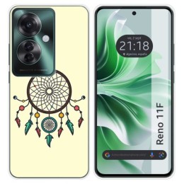 Funda Silicona para Oppo Reno 11F 5G diseño Atrapasueños Dibujos