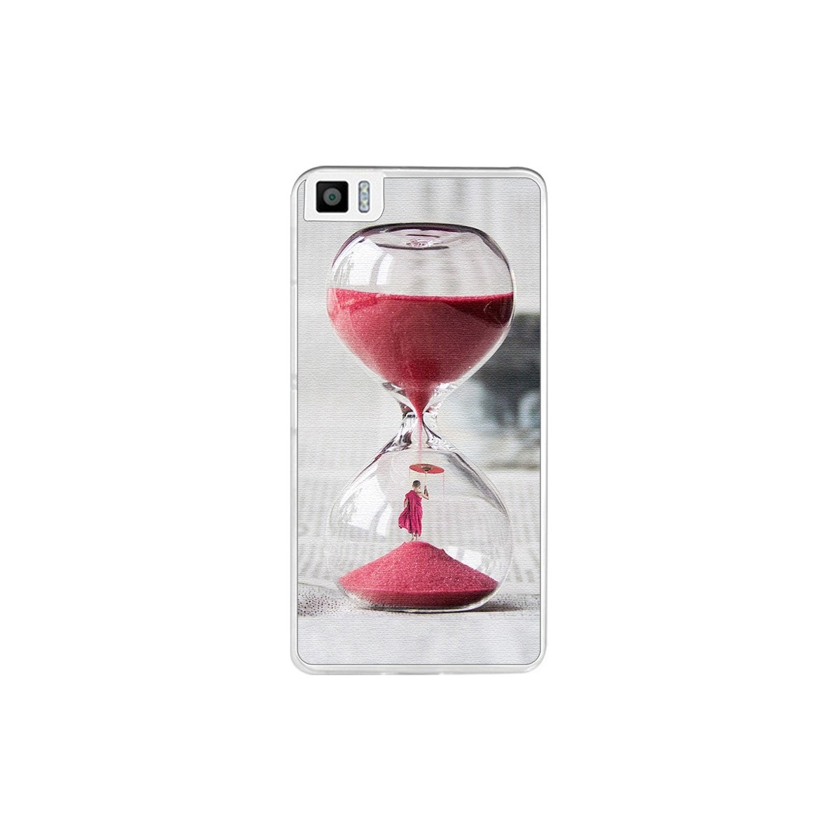 Funda Gel Tpu para Bq Aquaris M5.5 / M 2017 Diseño Reloj Dibujos