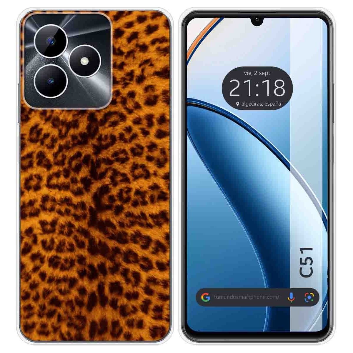 Funda Silicona para Realme C51 diseño Animal 03 Dibujos