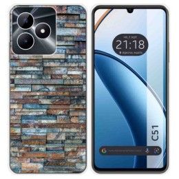 Funda Silicona para Realme C51 diseño Ladrillo 05 Dibujos