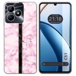 Funda Silicona para Realme C51 diseño Mármol 04 Dibujos