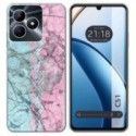 Funda Silicona para Realme C51 diseño Mármol 08 Dibujos