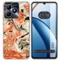Funda Silicona para Realme C51 diseño Mármol 12 Dibujos