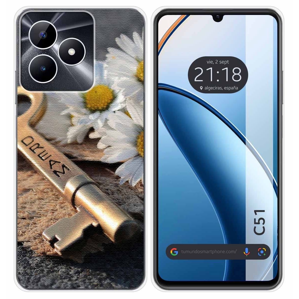 Funda Silicona para Realme C51 diseño Dream Dibujos