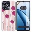 Funda Silicona para Realme C51 diseño Flores Vintage Dibujos