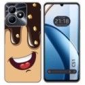 Funda Silicona para Realme C51 diseño Helado Chocolate Dibujos