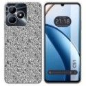 Funda Silicona para Realme C51 diseño Letras Dibujos