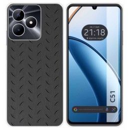 Funda Silicona para Realme C51 diseño Metal Dibujos