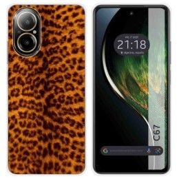 Funda Silicona para Realme C67 4G diseño Animal 03 Dibujos